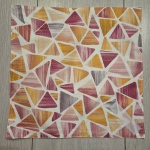 Öko szendvicscsomagoló - háromszög mintás - táska & tok - uzsonna- & ebéd tartó - szendvics csomagoló - Meska.hu