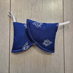 Edényfogó - kékfestő jellegű pamutvászonból  - otthon & életmód - konyhafelszerelés, tálalás - konyhai textil - edényfogó & edényfedő - Meska.hu