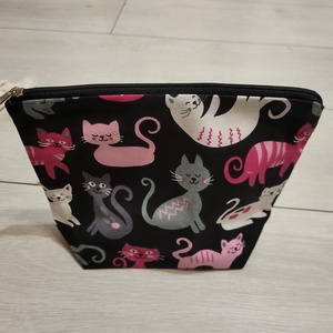 Uzsonnatasak - cicás, Táska & Tok, Uzsonna- & Ebéd tartó, Ebéd tasak, doboz, Varrás, MESKA