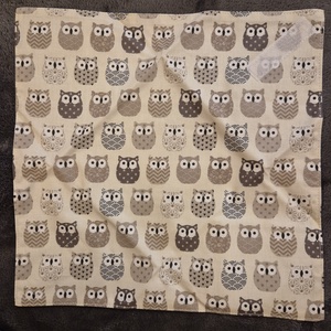 Öko szendvicscsomagoló - baglyos - táska & tok - uzsonna- & ebéd tartó - szendvics csomagoló - Meska.hu