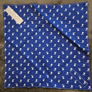 Öko szendvicscsomagoló - kékfestő jellegű pamutvászonból  - táska & tok - uzsonna- & ebéd tartó - szendvics csomagoló - Meska.hu