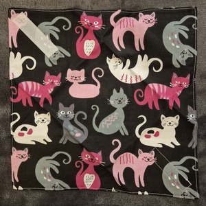 Öko szendvicscsomagoló - cicás - táska & tok - uzsonna- & ebéd tartó - szendvics csomagoló - Meska.hu