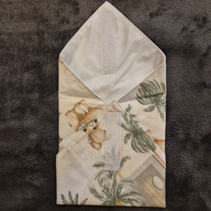 Öko szendvicscsomagoló - tevés  - táska & tok - uzsonna- & ebéd tartó - szendvics csomagoló - Meska.hu