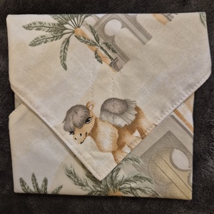 Öko szendvicscsomagoló - tevés , Táska & Tok, Uzsonna- & Ebéd tartó, Szendvics csomagoló, Varrás, MESKA