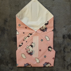 Öko szendvicscsomagoló - unikornis  - táska & tok - uzsonna- & ebéd tartó - szendvics csomagoló - Meska.hu