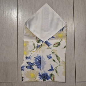 Öko szendvicscsomagoló - pillangós , virágos - táska & tok - uzsonna- & ebéd tartó - szendvics csomagoló - Meska.hu