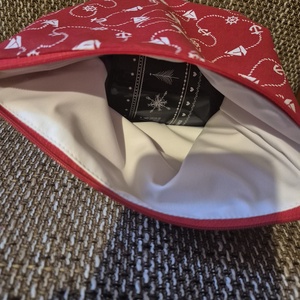 Uzsonnatasak - vitorlamintás  - táska & tok - uzsonna- & ebéd tartó - ebéd tasak, doboz - Meska.hu