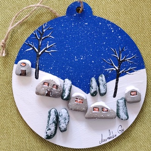 Karácsonyi dísz - Meska.hu