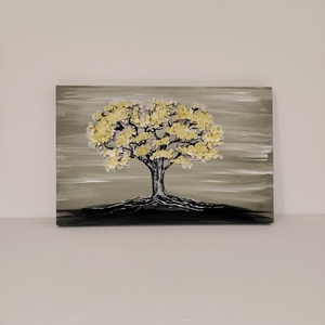 Ébredő lombok kavicskép, Otthon & Életmód, Dekoráció, Kép & Falikép, Kavics kép, , MESKA