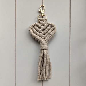 Makram kulcstartó - táska & tok - kulcstartó & táskadísz - kulcstartó - Meska.hu