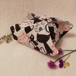 Pasis, bajuszos szendvicscsomagoló szalvéta - otthon & lakás - konyhafelszerelés, tálalás - konyhai textil - szalvéta - Meska.hu