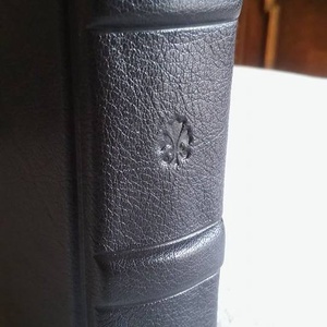 Antik fekete vendégkönyv -  - Meska.hu