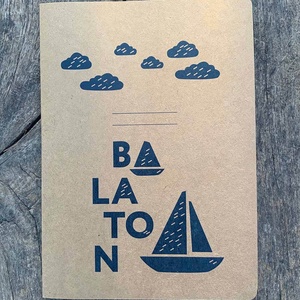 A5-ös Balaton füzet csomag 3 db, 48 lapos, sima, Otthon & Lakás, Papír írószer, Jegyzetfüzet & Napló, Könyvkötés, Meska