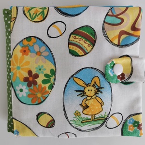 Készségfejlesztő textilkönyvecske - húsvéti , Játék & Sport, Textilkönyv & Babakönyv, Varrás, MESKA