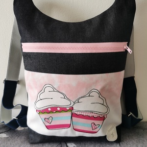 LETTI BackPack - muffin , Táska & Tok, Hátizsák, Kishátizsák, Varrás, MESKA