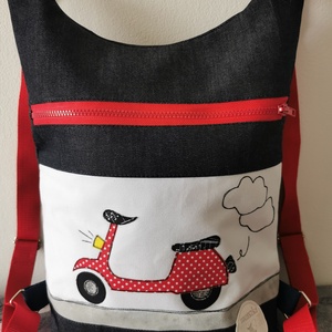LETTI BackPack - robogó , Táska & Tok, Hátizsák, Kishátizsák, Varrás, MESKA