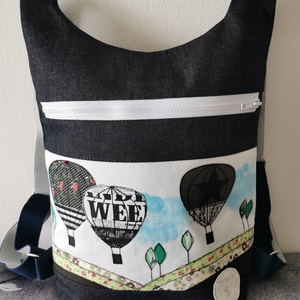 LETTI BackPack - hőlégballon, Táska & Tok, Hátizsák, Kishátizsák, Varrás, MESKA