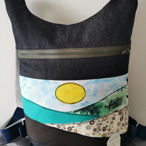 LETTI BackPack - föld, Táska & Tok, Hátizsák, Kishátizsák, Varrás, MESKA