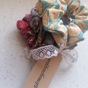 Hajgumi szett, Scrunchie szett 3 db-os, Tilda  -  - Meska.hu