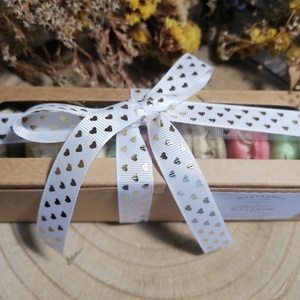 Macaron szappan válogatás díszdobozban - szépségápolás - szappan & fürdés - kézműves szappan - Meska.hu