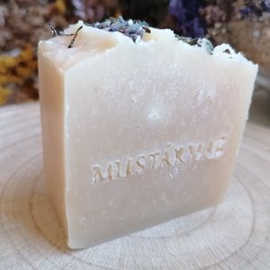 Kecsketejes sheavajas levendula illatú bőrápoló szappan - Meska.hu
