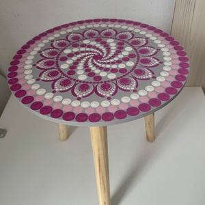 3 lábú kisasztal - otthon & életmód - bútor - asztal - Meska.hu