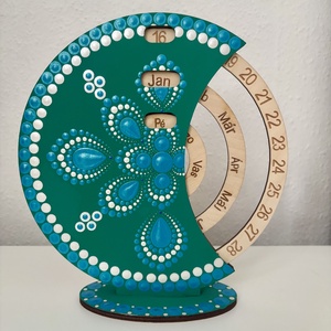 Öröknaptár, Otthon & Életmód, Dekoráció, Fali és függő dekoráció, Falinaptár & Öröknaptár, Festett tárgyak, Festészet, MESKA