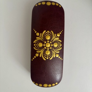 Szemüvegtok, Táska & Tok, Pénztárca & Más tok, Szemüvegtok, Festészet, Festett tárgyak, MESKA