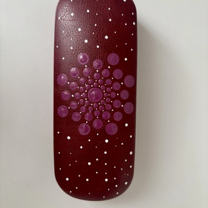 Szemüvegtok, Táska & Tok, Pénztárca & Más tok, Szemüvegtok, Festett tárgyak, Festészet, MESKA