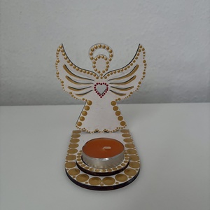 Angyalka árnyéklámpa - otthon & életmód - gyertya, illat, aroma - mécses és mécsestartó - Meska.hu