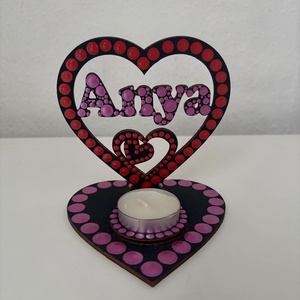 Anya feliratos árnyéklámpa - otthon & életmód - gyertya, illat, aroma - mécses és mécsestartó - Meska.hu