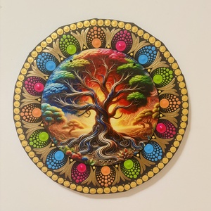 Életfa vászonkép - Meska.hu