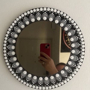 Tükör, Otthon & Életmód, Dekoráció, Tükör, Festészet, Festett tárgyak, MESKA