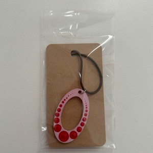 Nyaklánc, Ékszer, Nyaklánc, Medálos nyaklánc, Festészet, Festett tárgyak, MESKA