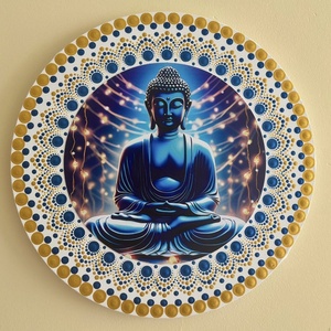 Buddha vászonkép, Otthon & Életmód, Dekoráció, Kép & Falikép, Vászonkép, Festészet, Festett tárgyak, MESKA