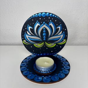 Lótuszvirág árnyéklámpa - otthon & életmód - gyertya, illat, aroma - mécses és mécsestartó - Meska.hu