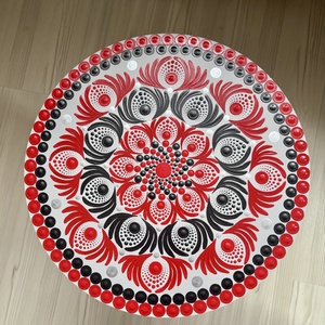 Asztalka, Otthon & Életmód, Bútor, Asztal, Festett tárgyak, Festészet, MESKA