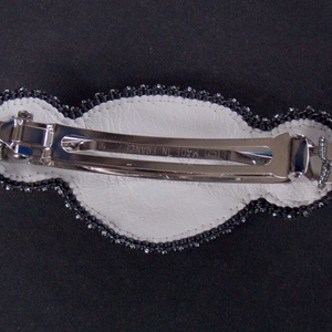 Merlinit  -gyöngy hímzett  hajcsat - ruha & divat - hajdísz & hajcsat - hajcsat & hajtű - Meska.hu