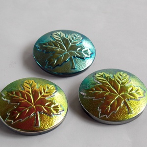 Juharfa levél  33mm  - kellékek & szerszámok - gyöngyfűzés kellékek - cabochon - Meska.hu