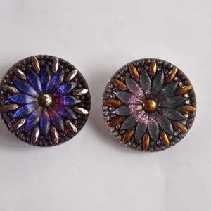 Virágom 31mm - kellékek & szerszámok - gyöngyfűzés kellékek - cabochon - Meska.hu