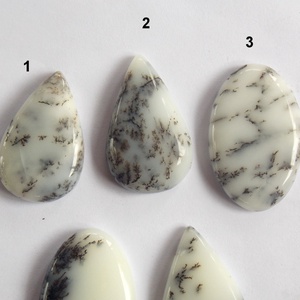 Dendrite  opál / Merlinit / 1 - kellékek & szerszámok - gyöngyfűzés kellékek - cabochon - Meska.hu