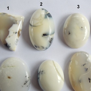 Dendrite  opál / Merlinit / 1 - kellékek & szerszámok - gyöngyfűzés kellékek - cabochon - Meska.hu