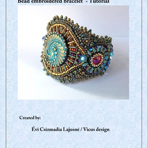 Kalózok / Pirates gyöngy hímzett karkötő tutorial, DIY (Csináld magad), Fűzésminták, Ékszerkészítés, Gyöngyfűzés, gyöngyhímzés, MESKA