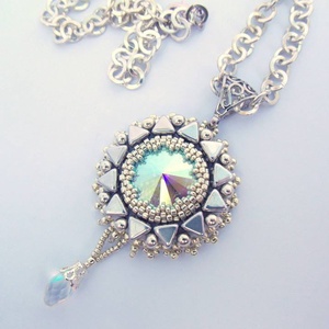 Zúzmara szett  tutorial - diy (csináld magad) - fűzésminták - Meska.hu