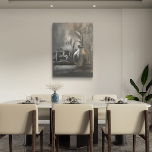 Elhervadt csend - akril festmény - művészet - festmény - akril - Meska.hu