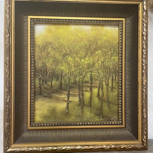 Erdei ösvény - olaj festmény, Művészet, Festmény, Akril, Festészet, MESKA