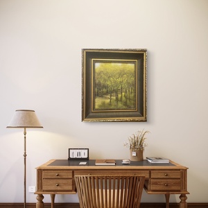 Erdei ösvény - olaj festmény - művészet - festmény - akril - Meska.hu