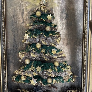 Karácsonyi elegancia - karácsony - karácsonyi lakásdekoráció - karácsonyi lakásdíszek - Meska.hu