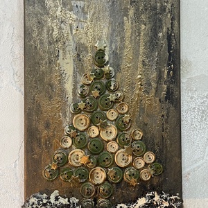 karácsonyi festmények - művészet - festmény - akril - Meska.hu