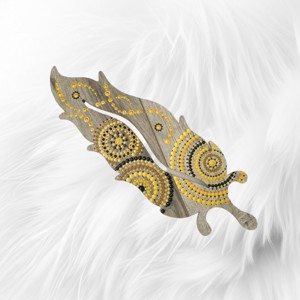 Faldekoráció mandala mintával, Otthon & Életmód, Dekoráció, Fali és függő dekoráció, Falra akasztható dekor, Festett tárgyak, MESKA